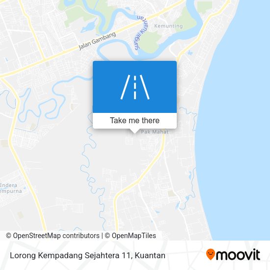 Peta Lorong Kempadang Sejahtera 11