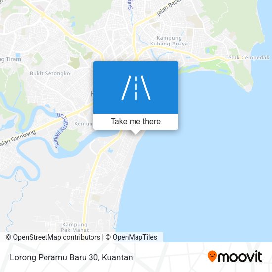 Peta Lorong Peramu Baru 30