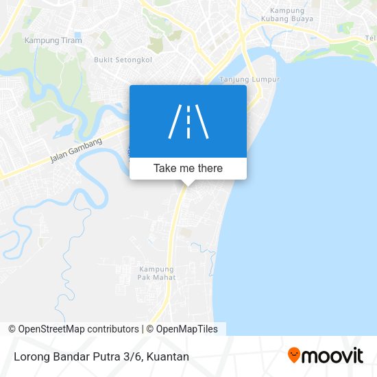 Lorong Bandar Putra 3/6 map