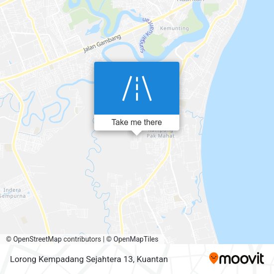 Lorong Kempadang Sejahtera 13 map