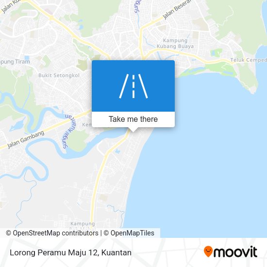 Lorong Peramu Maju 12 map