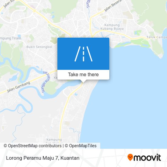 Peta Lorong Peramu Maju 7
