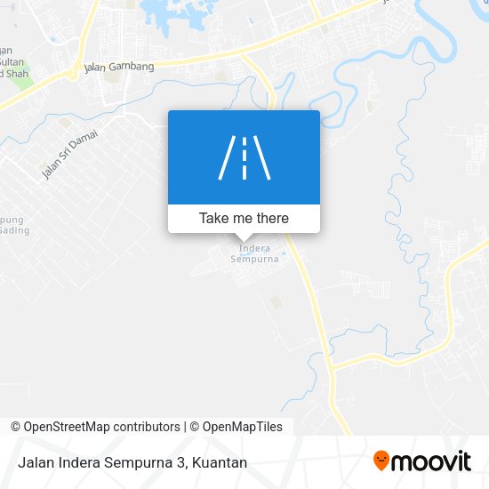 Jalan Indera Sempurna 3 map