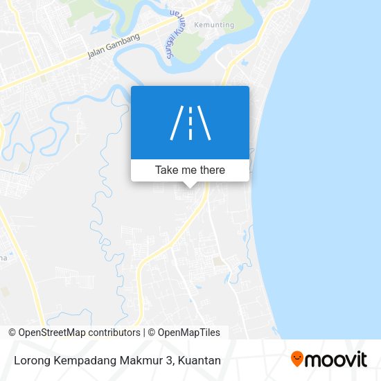 Peta Lorong Kempadang Makmur 3