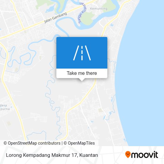 Lorong Kempadang Makmur 17 map