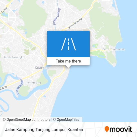 Jalan Kampung Tanjung Lumpur map