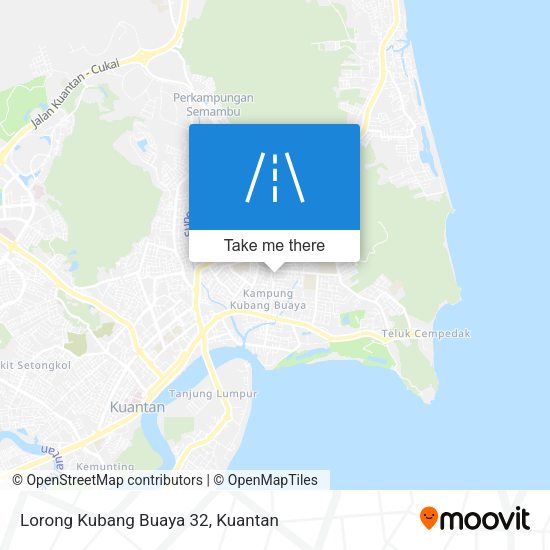 Lorong Kubang Buaya 32 map