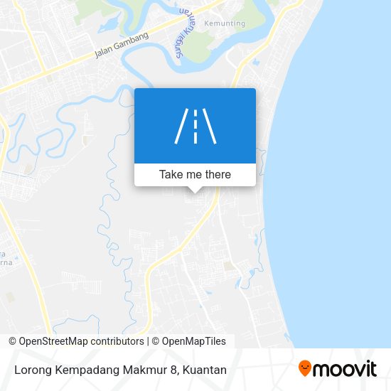 Lorong Kempadang Makmur 8 map