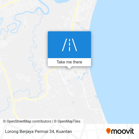 Lorong Berjaya Permai 34 map