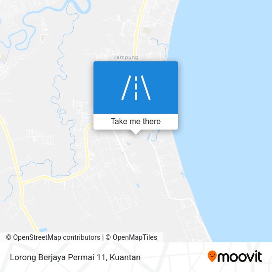 Lorong Berjaya Permai 11 map