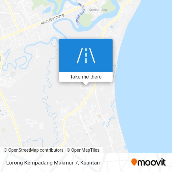 Lorong Kempadang Makmur 7 map