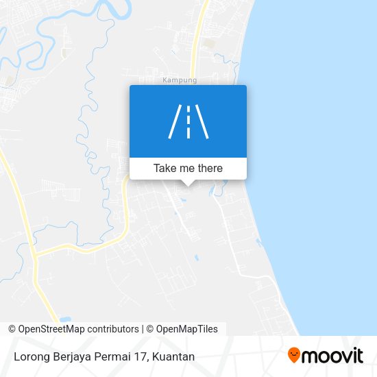 Lorong Berjaya Permai 17 map