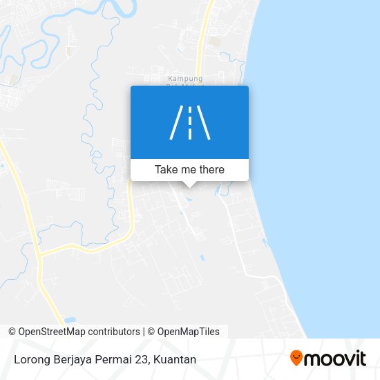 Lorong Berjaya Permai 23 map