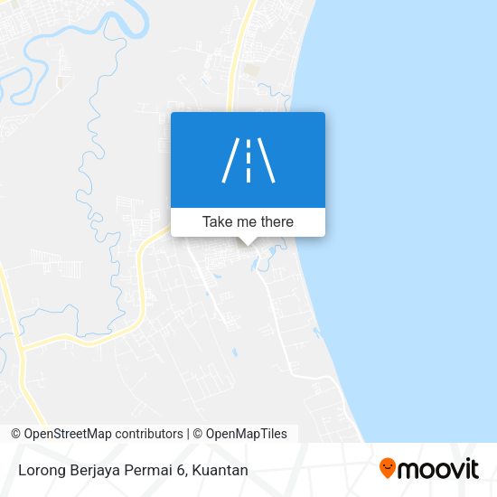 Lorong Berjaya Permai 6 map