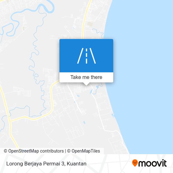 Lorong Berjaya Permai 3 map
