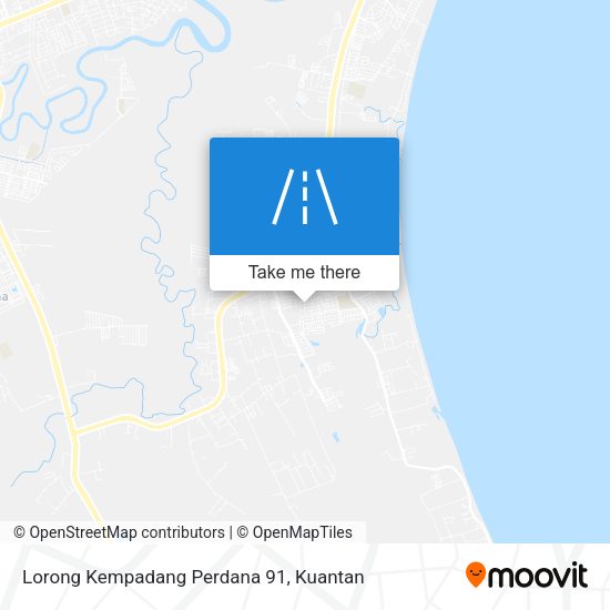 Lorong Kempadang Perdana 91 map