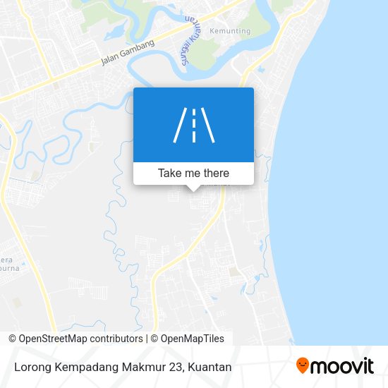 Lorong Kempadang Makmur 23 map