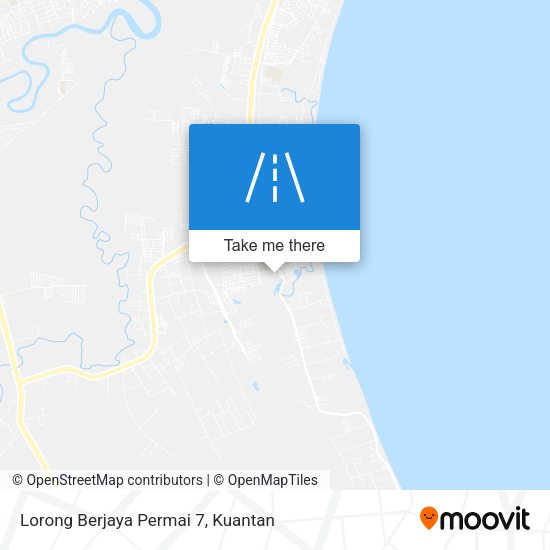 Lorong Berjaya Permai 7 map