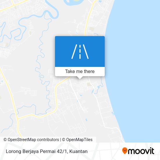 Lorong Berjaya Permai 42/1 map
