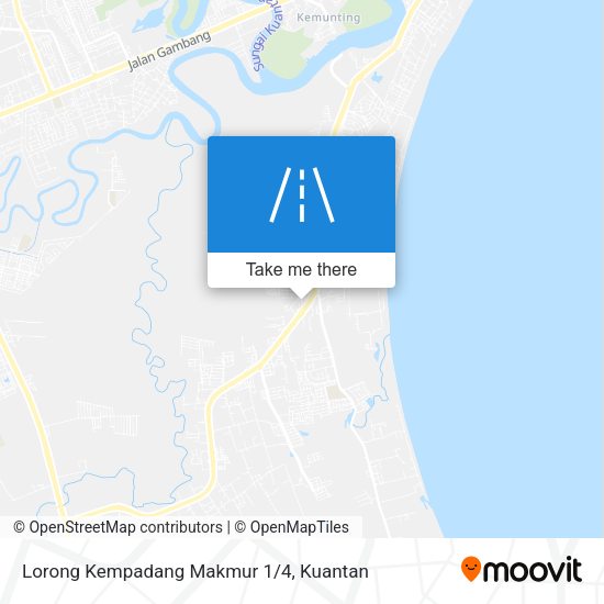 Peta Lorong Kempadang Makmur 1/4