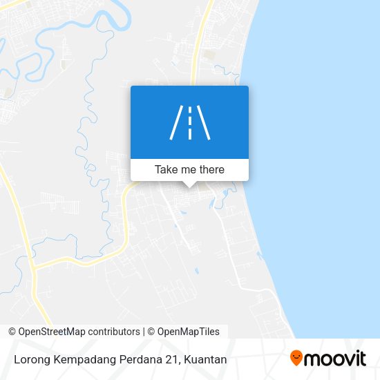 Peta Lorong Kempadang Perdana 21