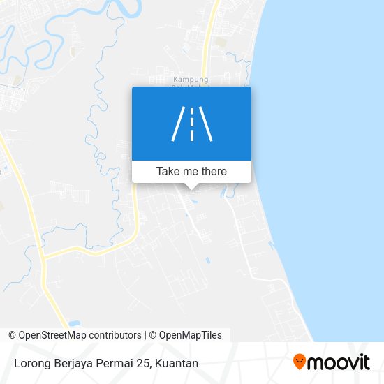 Lorong Berjaya Permai 25 map