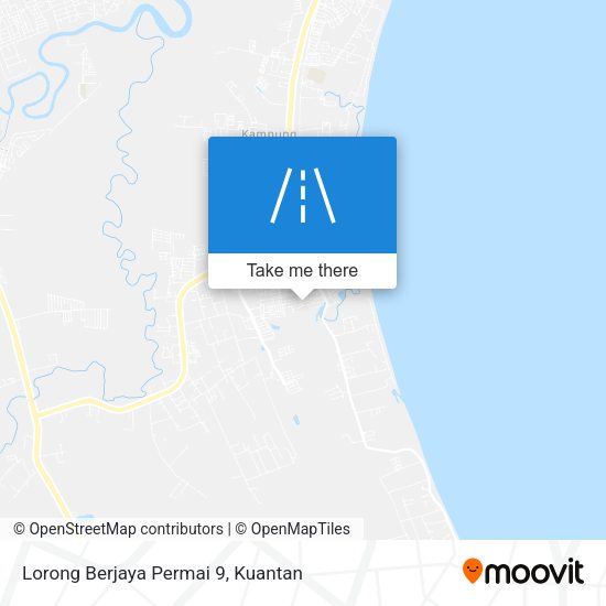 Peta Lorong Berjaya Permai 9
