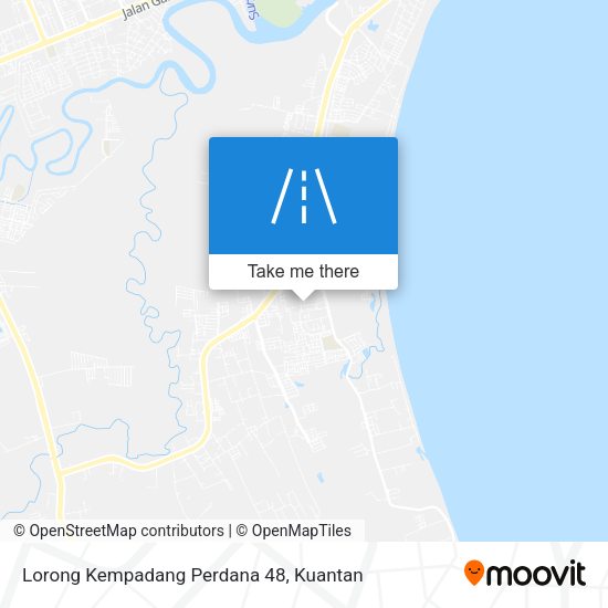 Peta Lorong Kempadang Perdana 48