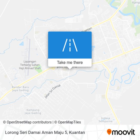 Lorong Seri Damai Aman Maju 5 map