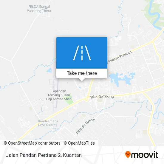 Jalan Pandan Perdana 2 map