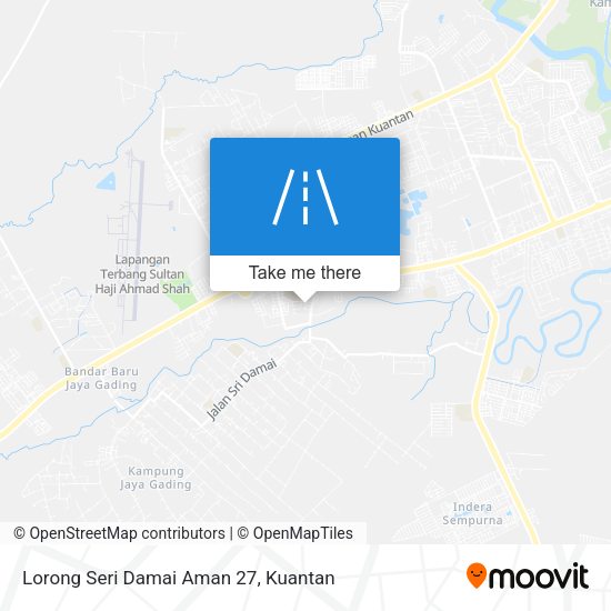 Peta Lorong Seri Damai Aman 27