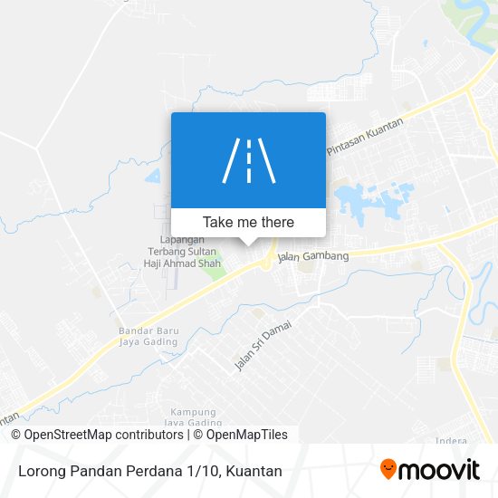 Lorong Pandan Perdana 1/10 map