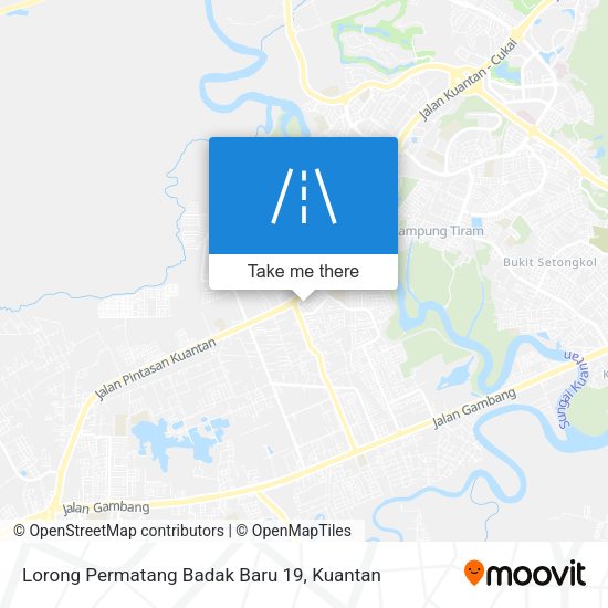 Lorong Permatang Badak Baru 19 map
