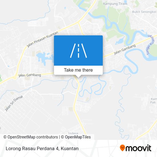 Lorong Rasau Perdana 4 map