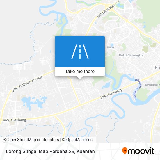 Peta Lorong Sungai Isap Perdana 29