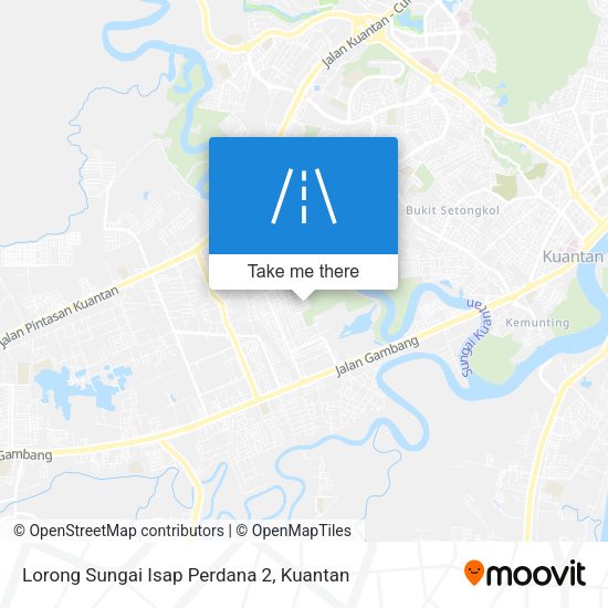 Lorong Sungai Isap Perdana 2 map