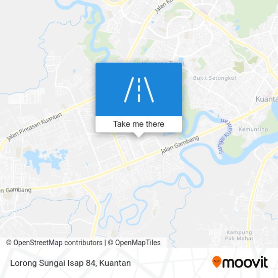 Lorong Sungai Isap 84 map