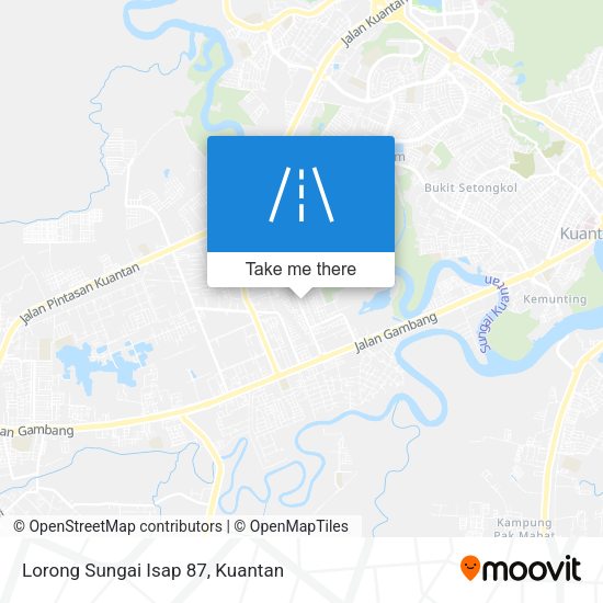 Peta Lorong Sungai Isap 87