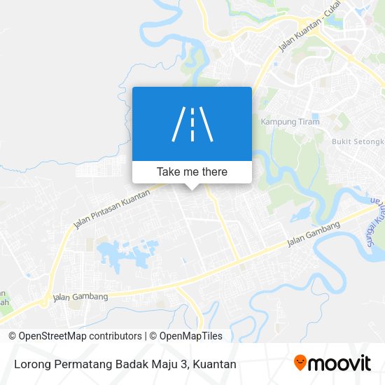 Lorong Permatang Badak Maju 3 map