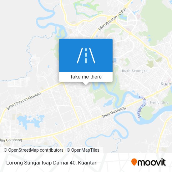 Lorong Sungai Isap Damai 40 map