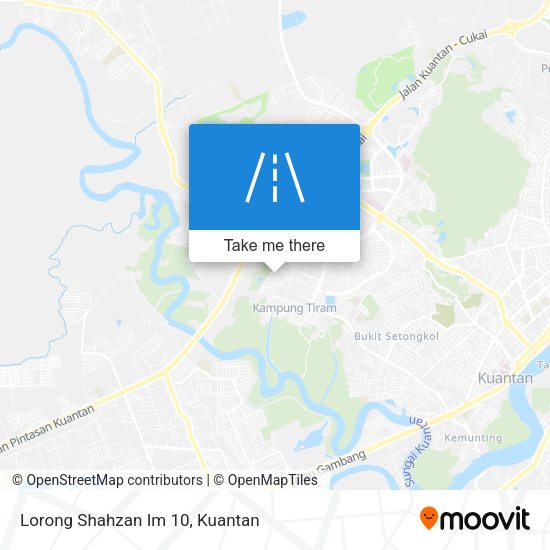 Peta Lorong Shahzan Im 10