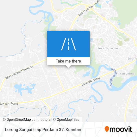 Lorong Sungai Isap Perdana 37 map