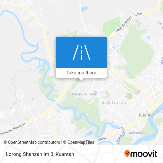 Peta Lorong Shahzan Im 3