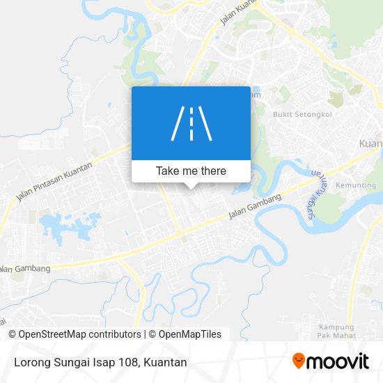 Lorong Sungai Isap 108 map