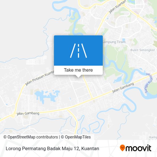Lorong Permatang Badak Maju 12 map