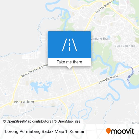 Lorong Permatang Badak Maju 1 map