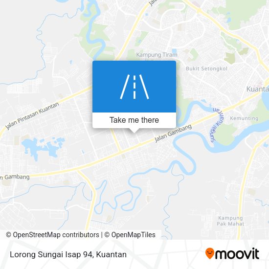 Peta Lorong Sungai Isap 94