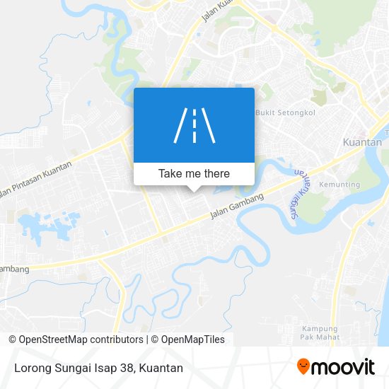 Peta Lorong Sungai Isap 38