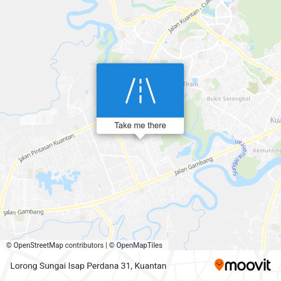 Peta Lorong Sungai Isap Perdana 31