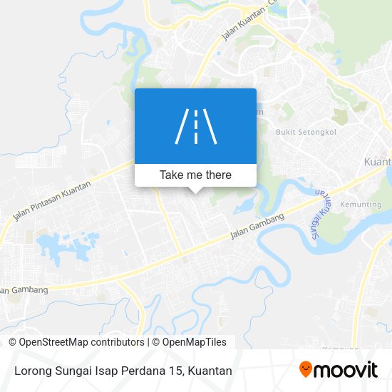 Lorong Sungai Isap Perdana 15 map